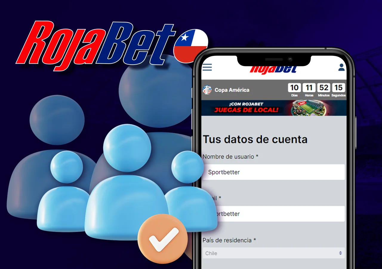 Crea una cuenta en Rojabet para acceder a un sinfín de juegos y apuestas