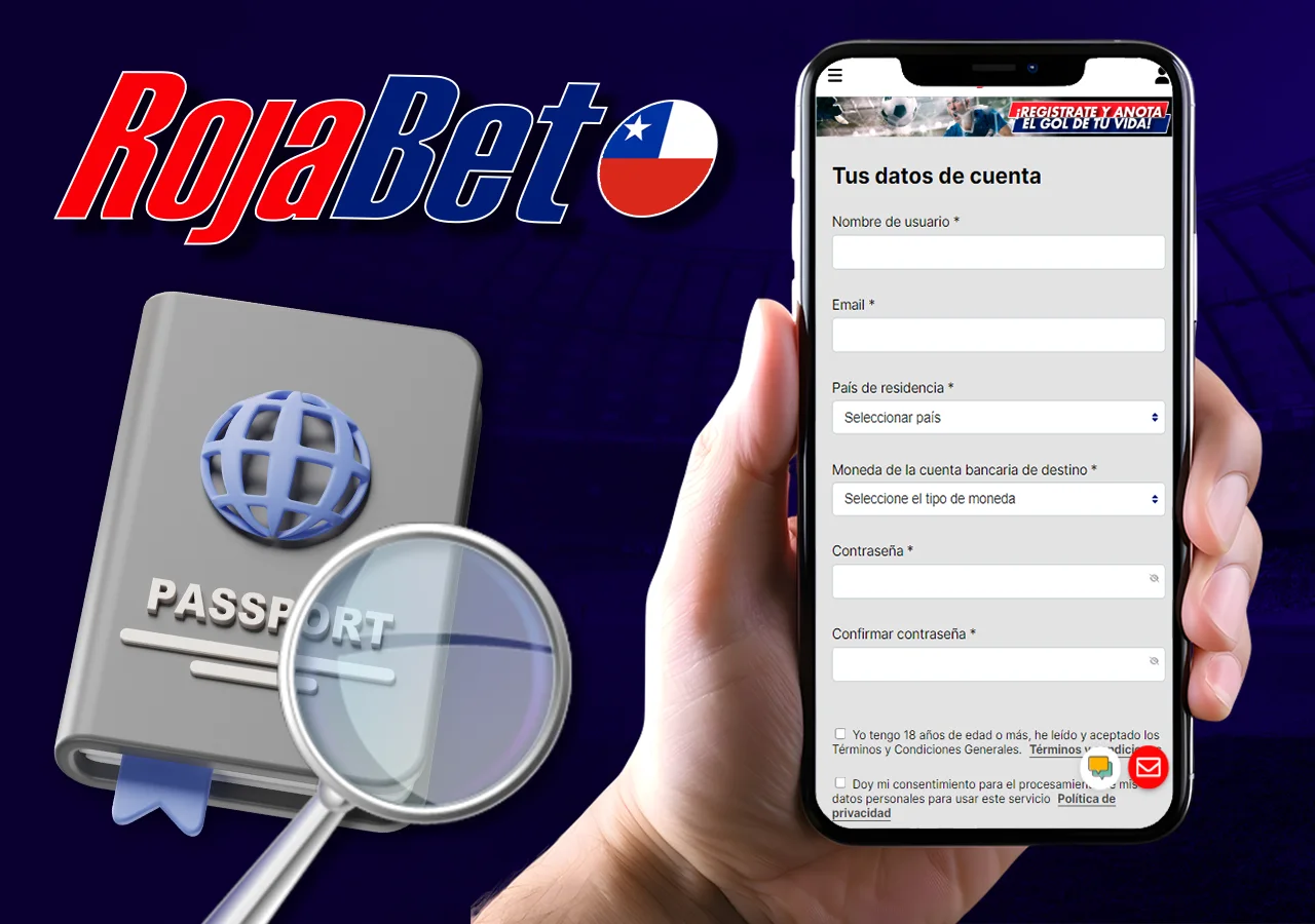 Para mayor seguridad de los jugadores, la verificación de identidad es obligatoria en la plataforma Rojabet