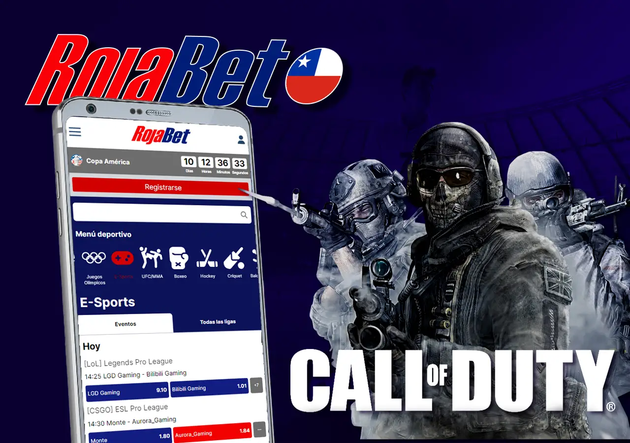 Vea el partido de Call of Duty y haga sus apuestas